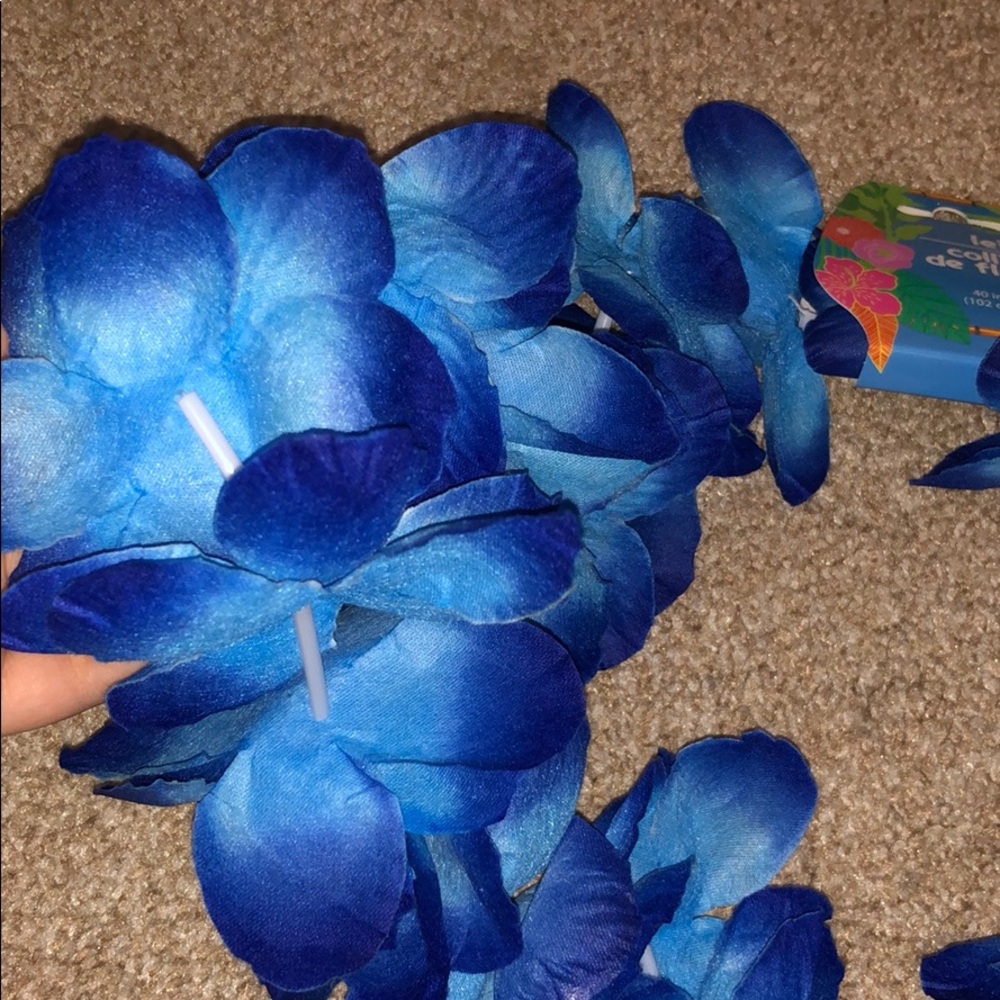 Blue lei - Picture 2 of 2